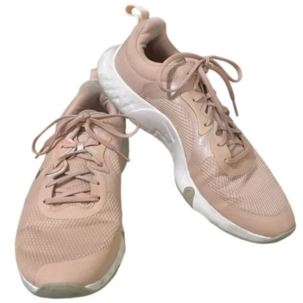 Nike Renew In Season Cross Trainer Rose Pink Metallic Pewter Silver Women Size 8